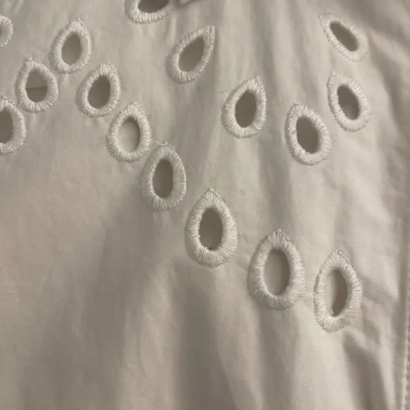 Open work detail blouse/ shirt. Oversize design. Like new. - Picture 4 of 4